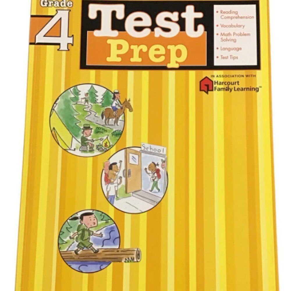 Harcourt Flashkids Grade 4 Test Prep‎ Workbook